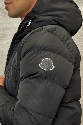 Мужская утеплённая парка Moncler Templon чёрного цвета   