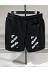 Мужские чёрные шорты Off-White "Cabin Baggage"