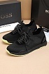 Текстильные кроссовки Hugo Boss Titanium - Black / Yellow