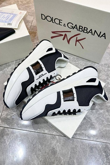 Мужские комбинированные кроссовки Dolce & Gabbana   