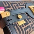 Женский клатч Balmain B-Buzz 25x12 см - Brown