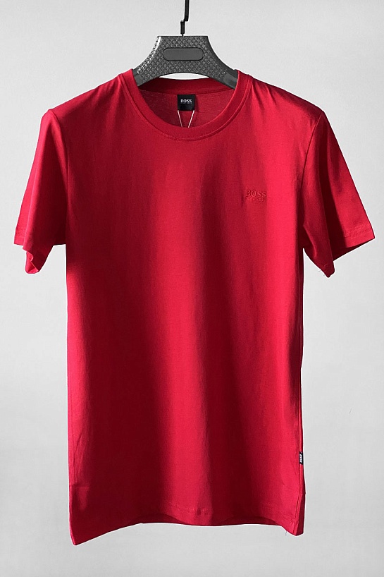 Мужская красная футболка Hugo Boss