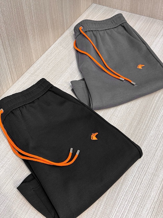 Мужские чёрные шорты Hermes