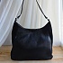 Женская чёрная замшевая сумка Balenciaga 37x28 см