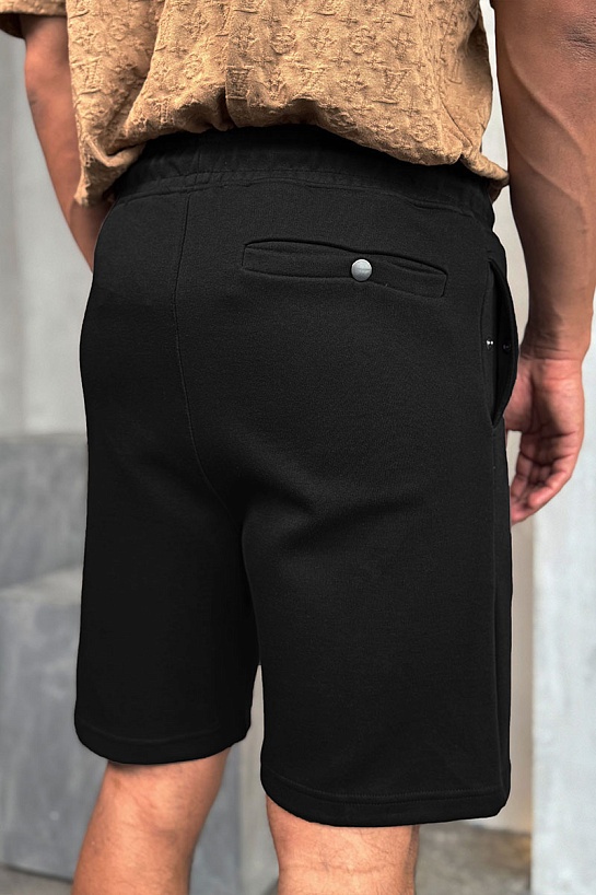 Мужские шорты Prada Milano logo-print - Black