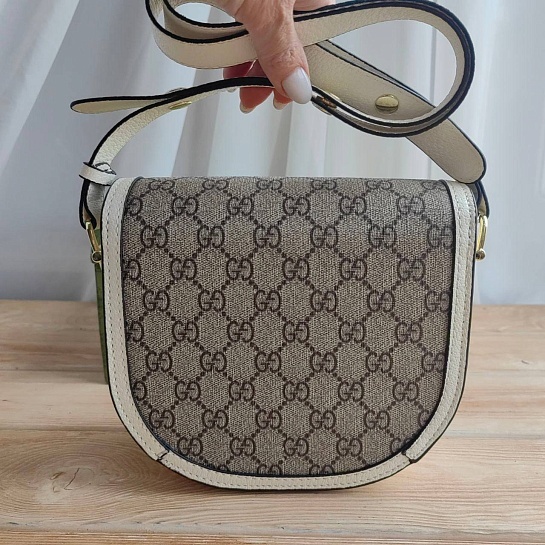 Женская сумка Gucci Horsebit 1955 mini 19x18 см