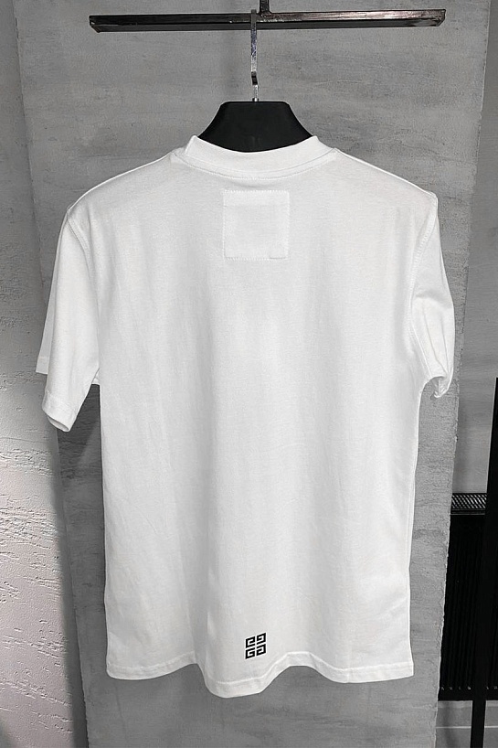 Белая оверсайз футболка Givenchy Nineteen Fifty Two