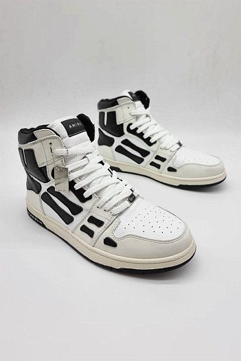 Кожаные кроссовки Amiri Skel high-top   