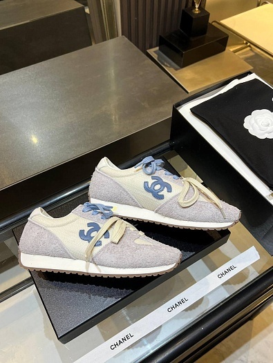 Женские кроссовки Chanel Premium   