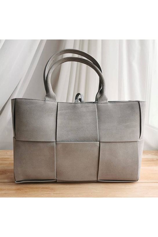 Замшевая сумка Bottega Veneta Arco Tote 36x25 см (2 расцветки)