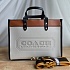 Женская кожаная сумка Coach Field Tote 29x22 см (4 расцветки)