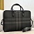 Кожаный портфель Burberry Premium 38x28x9 см