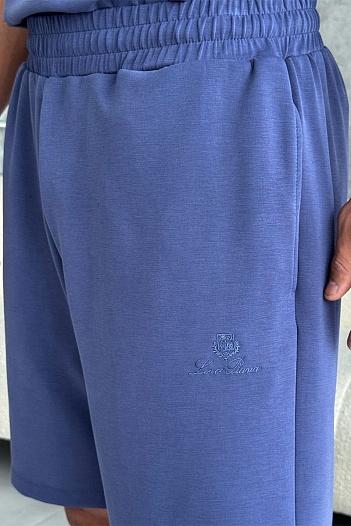 Мужские синие шорты Loro Piana   