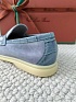 Женские лоферы Loro Piana Summer Charms Walk premium - Blue