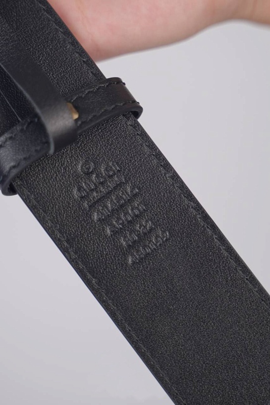 Кожаный ремень Gucci -  ширина 2 / 3 см, длина 80 / 85 см