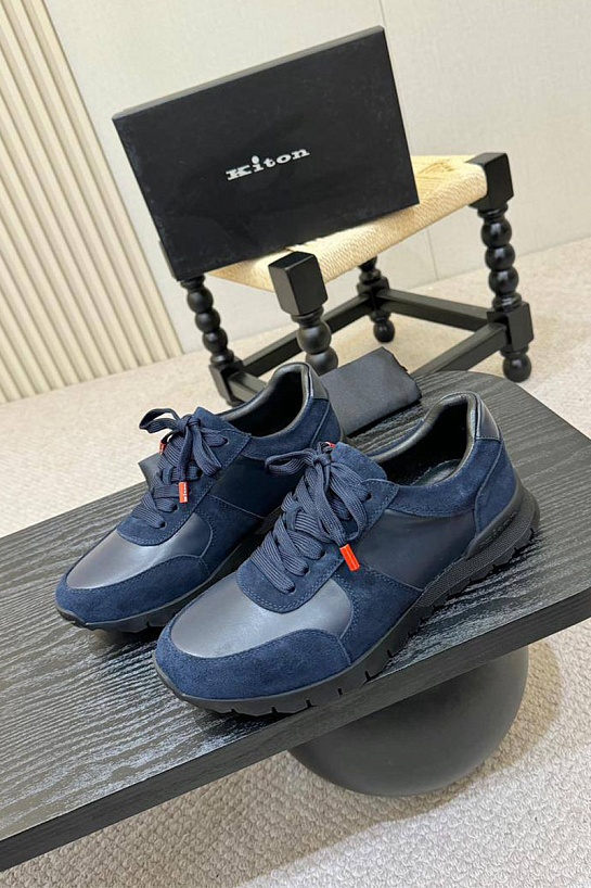 Мужские комбинированные кроссовки Kiton