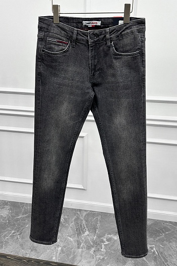 Мужские тёмно-серые джинсы Tommy Hilfiger Austin Slim Tapered   