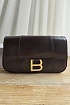 Кожаная сумка Balenciaga Hourglass 22x13 см