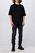 Чёрная оверсайз футболка Dsquared2