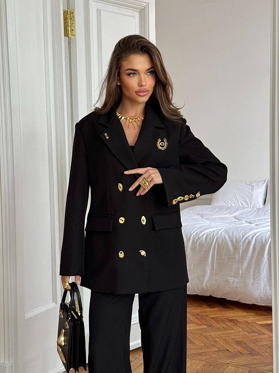 Женский костюм Schiaparelli premium - Black