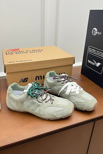Женские кроссовки New Balance x Miu Miu 530 SL premium   