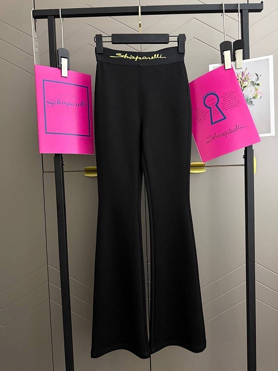 Женские брюки клёш Schiaparelli premium - Black