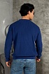 Мужской синий свитер Valentino Vlogo Signature