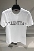 Мужская белая футболка Valentino