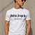 Футболка белого цвета Palm Angels logo-print
