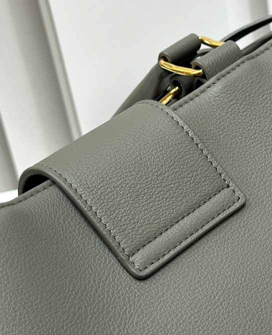 Женская сумка Celine Appoline Medium Premium 37.5x22x16 см - Grey