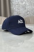 Бейсболка синего цвета Armani Exchange embroidered-logo