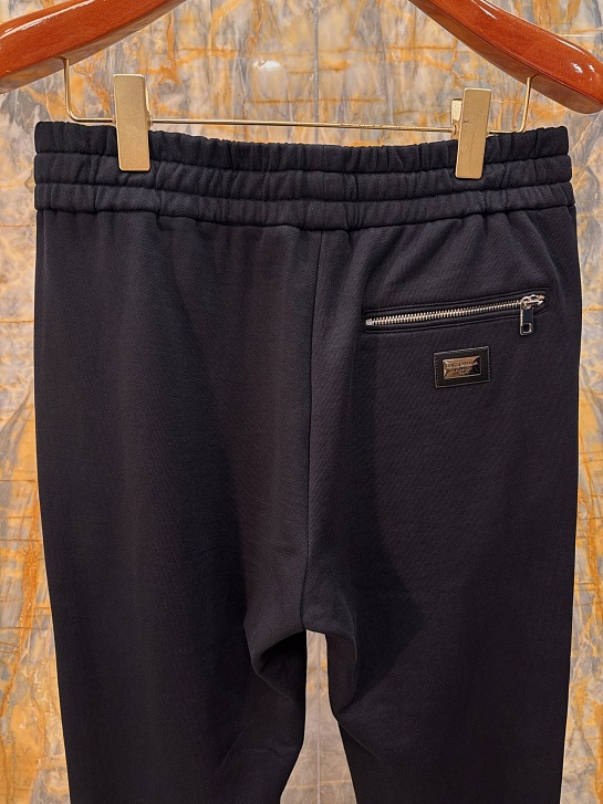 Чёрные спортивные штаны Dolce & Gabbana premium