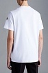 Мужская белая футболка Moncler Multi M Logo
