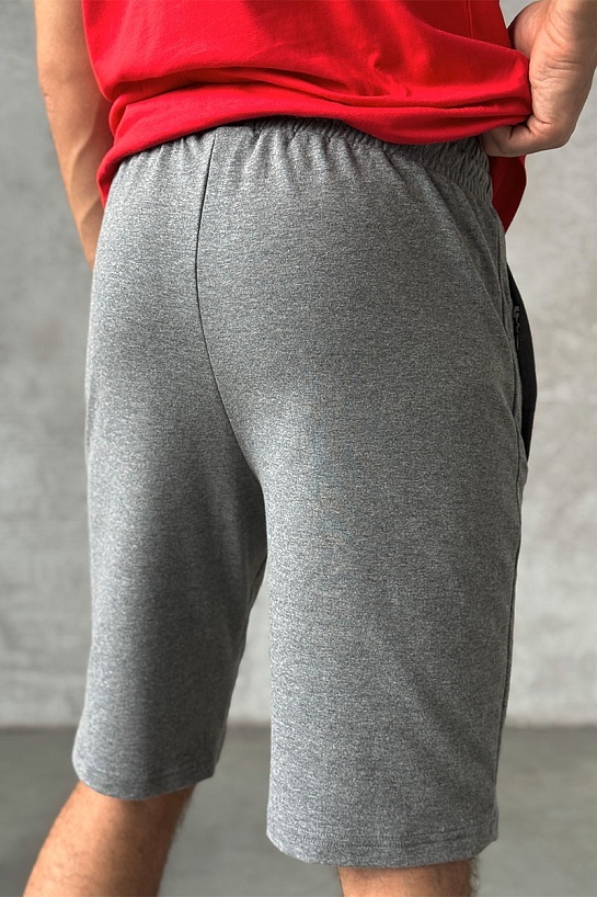 Мужские серые шорты Armani Exchange