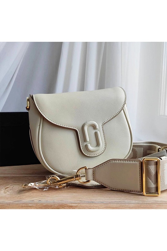 Женская кожаная сумка Marc Jacobs 18x16 см (4 расцветки)