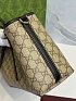 Кожаная сумка Gucci GG Emblem premium 30x19x11 см