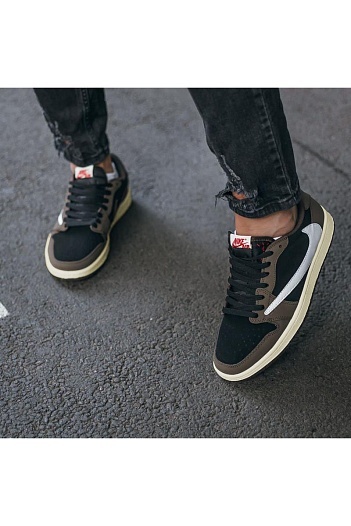 Кроссовки Travis Scott x Nike Air Jordan 1 "Cactus Jack"   