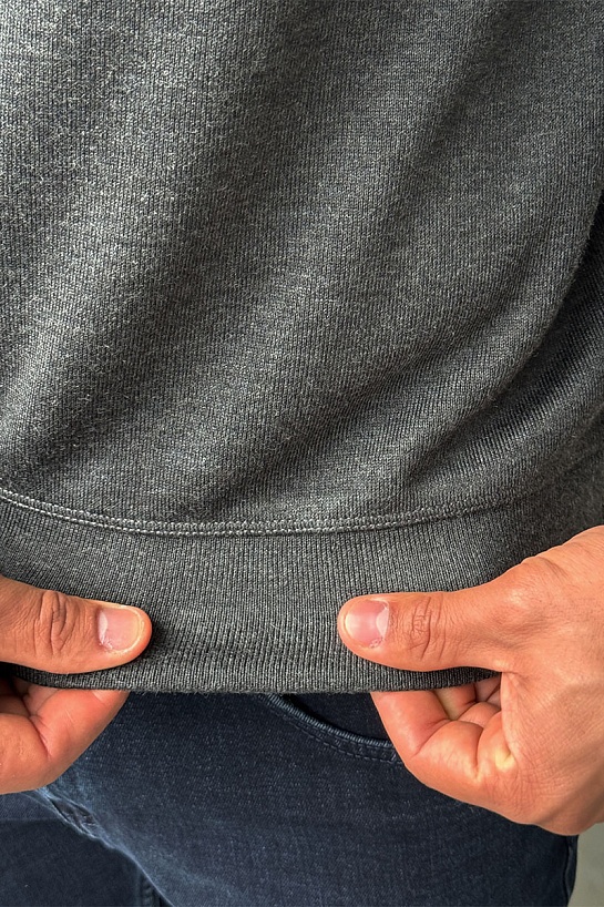 Утеплённая кофта Loro Piana zip-neck - Grey