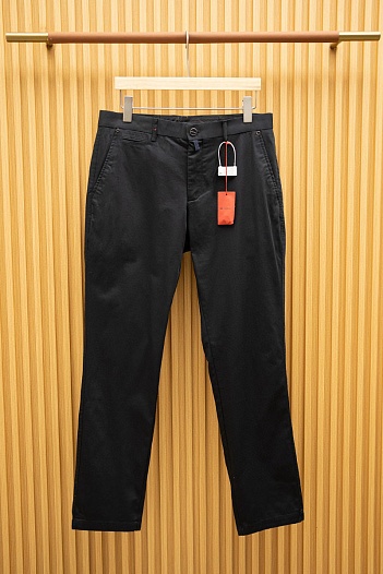 Мужские чёрные брюки Kiton Premium   