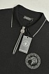 Мужское поло Stefano Ricci Eagle zip-neck - Black