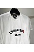 Белая футболка Dsquared2 Milano logo-print