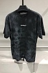 Тёмно-серая оверсайз футболка Off-White Tie Dye Arrows