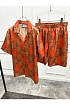 Мужские шорты Gucci logo all-over - Brown