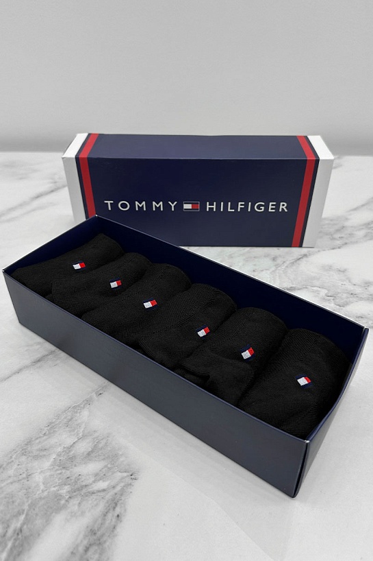 Комплект чёрных носков Tommy Hilfiger