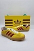 Женские кроссовки Gucci x Adidas Gazelle Collaboration - Yellow