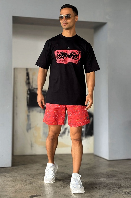 Мужская чёрная футболка Dolce&Gabbana