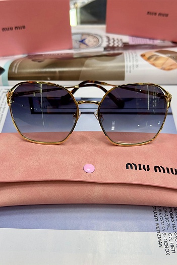 Женские солнцезащитные очки MIU MIU Glimpse   