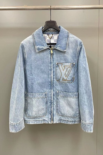 Джинсовая куртка Louis Vuitton Premium - Washed Indigo   