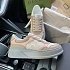 Женские кроссовки Gucci GG Chunky B - Beige / Grey