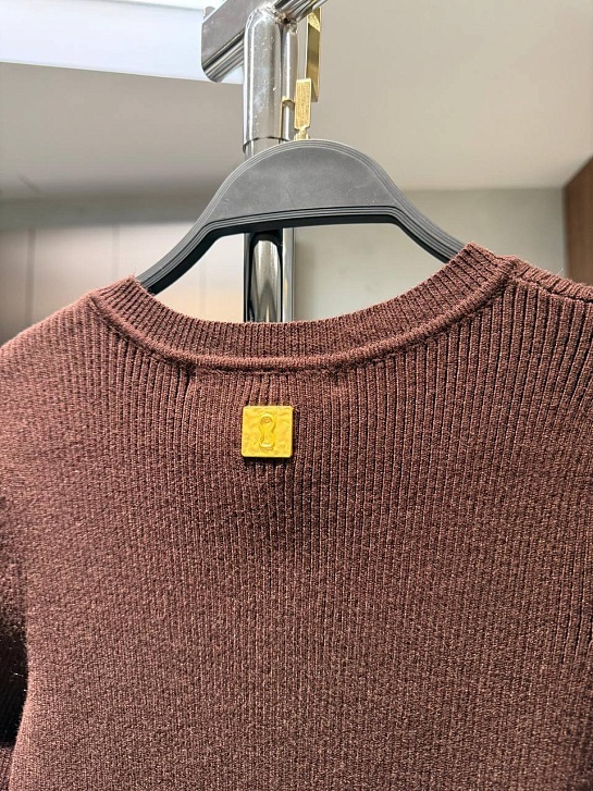 Женский лонгслив Schiaparelli premium - Brown